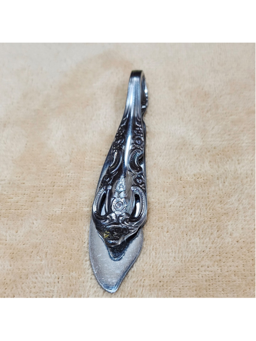 Silverwear Money Clip / card Holder handmade Accessory
